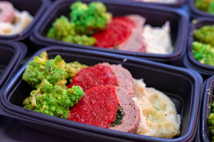 Pain de viande farci épinard et parmesan